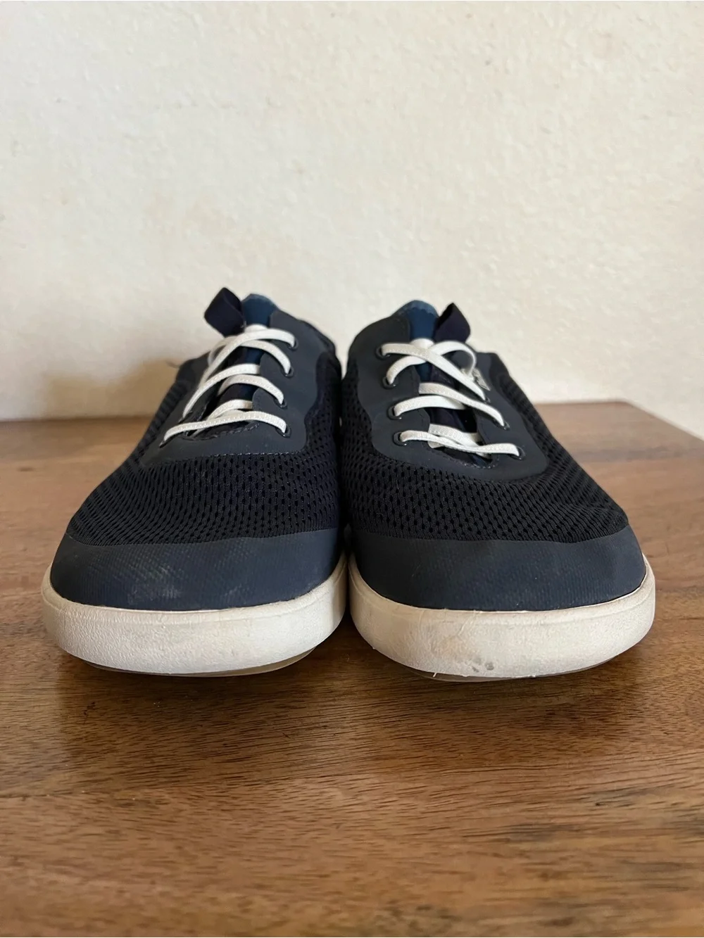 Olukai Moku Pae Men’s Breathable Boat Blue Shoes Size 10.5